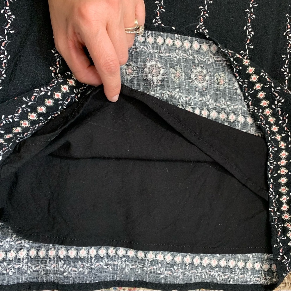 Lulus Jasmine Black Floral Print Toss On Tank Dre… - image 5